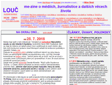 Tablet Screenshot of louc.cz